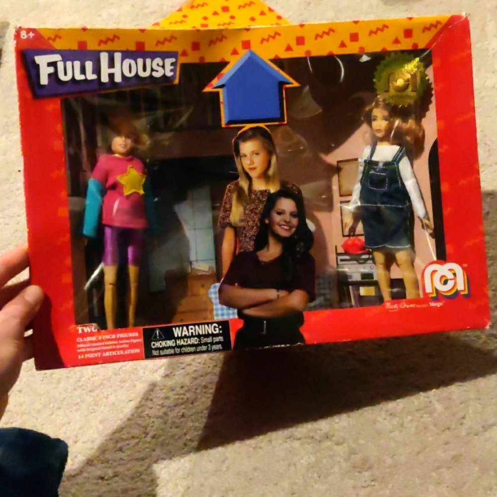 New!Full House two classic 8 in figures official limited edition action Y2K Vint